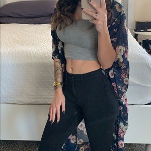 Fashion Nova Floral Kimono
